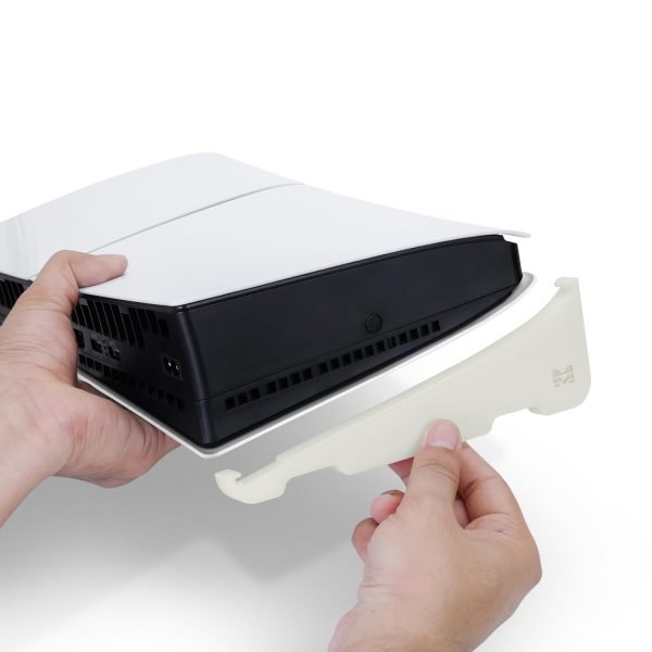 Morpiq Horizontal Stand Compatible with PS5 Slim (Digital Edition) - Glow in the Dark