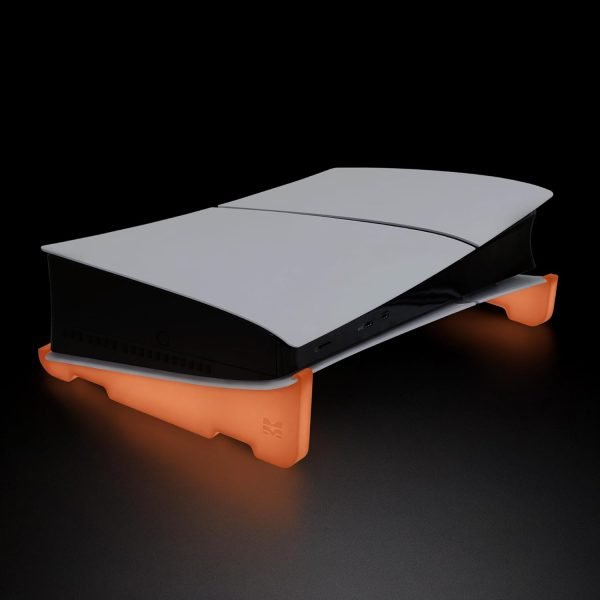 Morpiq Horizontal Stand Compatible with PS5 Slim (Digital Edition) - Glow in the Dark