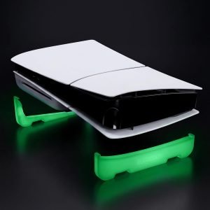 Morpiq Horizontal Stand Compatible with PS5 Slim (Disc Edition) - Glow in the Dark