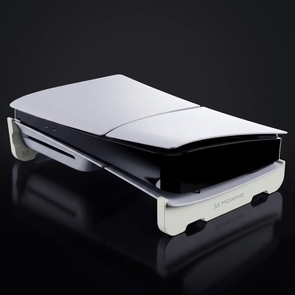 Morpiq Horizontal Stand Compatible with PS5 Slim (Disc Edition) - Glow in the Dark
