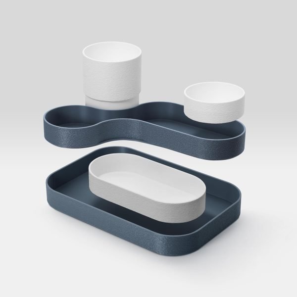 Morpiq Modern Stackable Desk Organiser