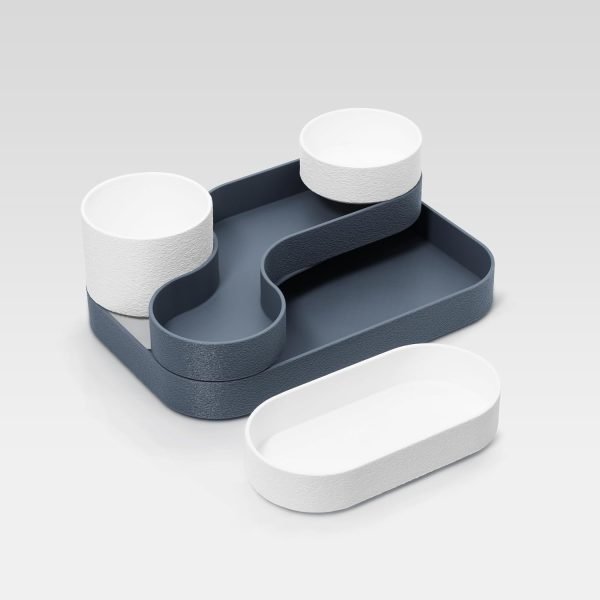 Morpiq Modern Stackable Desk Organiser
